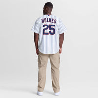 Chicago Cubs Clay Holmes White jersey – view 4