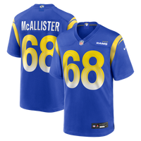 Los Angeles Rams Mike McAllister Royal jersey – view 1