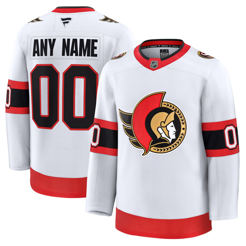 Ottawa Senators White jersey – view 1