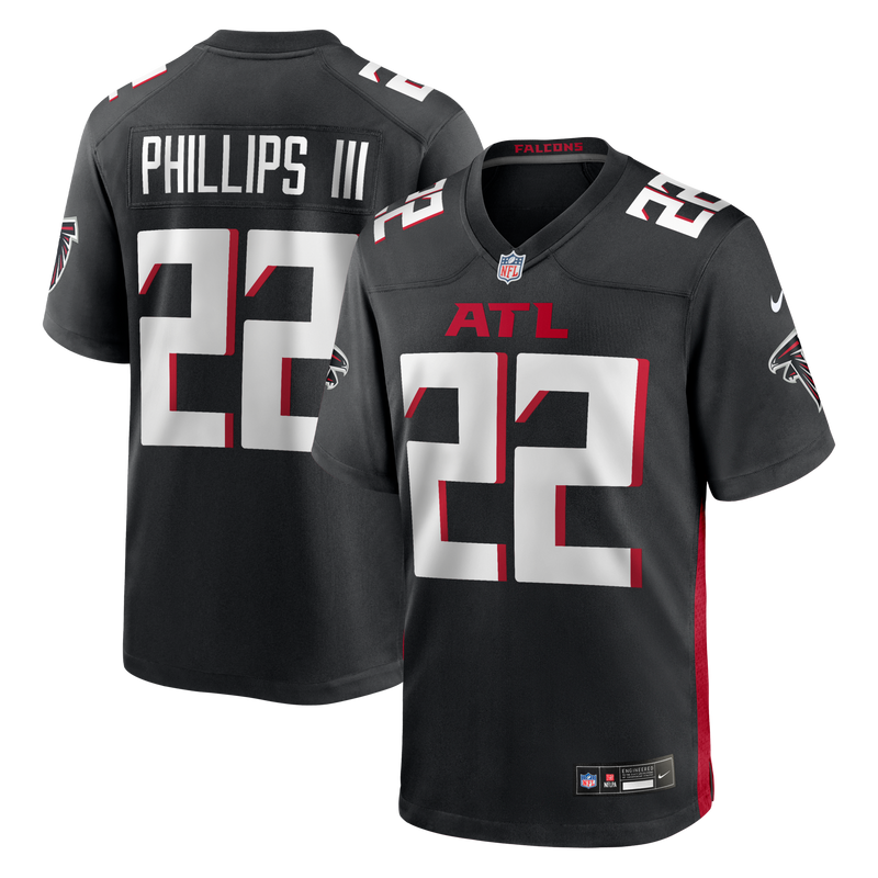Atlanta Falcons Clark Phillips III Black jersey – view 1