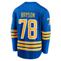Buffalo Sabres Jacob Bryson Royal jersey – view 4