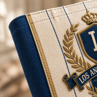 LAD Heritage Crest - Cream, Royal Blue and Gold Tote - main