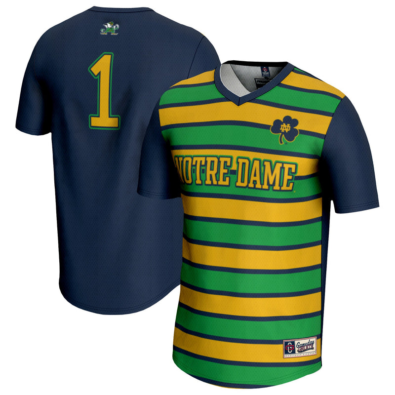 Notre Dame Fighting Irish Navy jersey – view 1