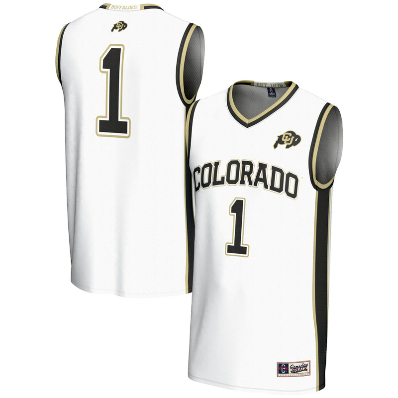 Colorado Buffaloes White jersey – view 1