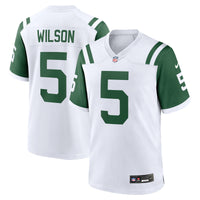 New York Jets Garrett Wilson White jersey – view 2