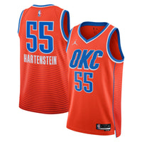 Oklahoma City Thunder Isaiah Hartenstein - Orange jersey – view 1