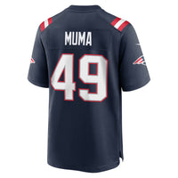 New England Patriots Chad Muma Navy jersey – view 6