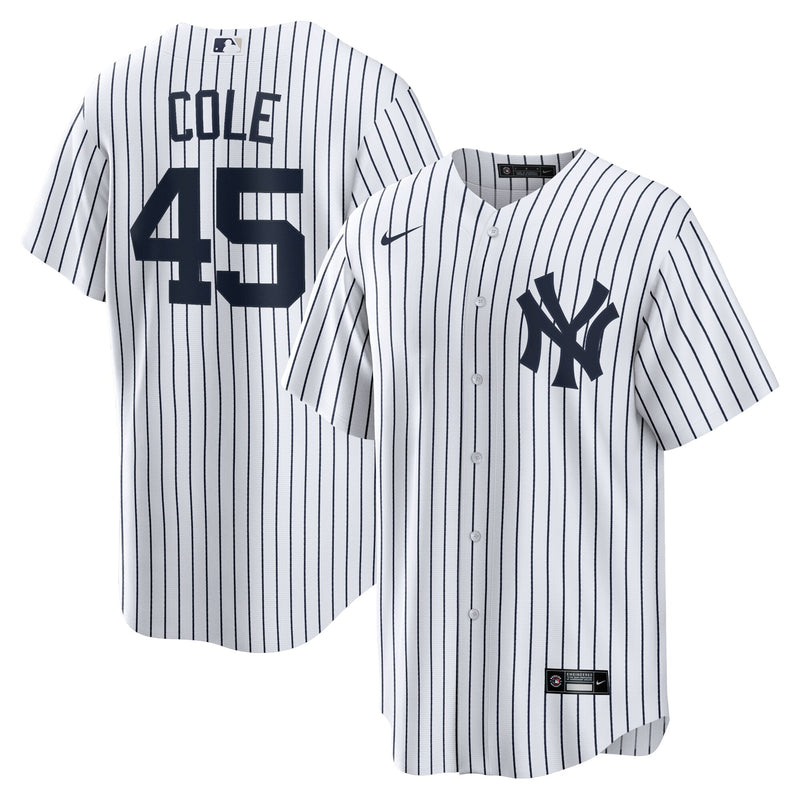 New York Yankees Gerrit Cole White jersey – view 1