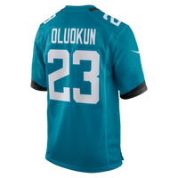 Jacksonville Jaguars Foyesade Oluokun Teal jersey – view 3