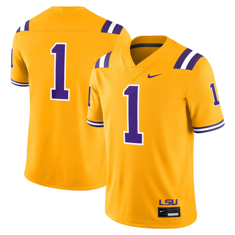 LSU Tigers Gold jersey – view 1