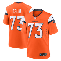 Denver Broncos Frank Crum Orange jersey – view 1