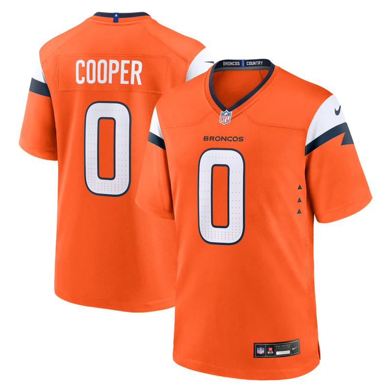 Denver Broncos Jonathon Cooper Orange jersey – view 1