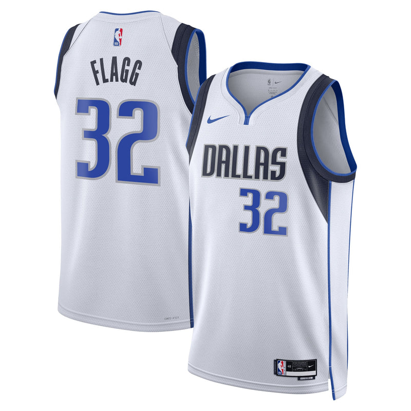 Dallas Mavericks Cooper Flagg - White jersey – view 1