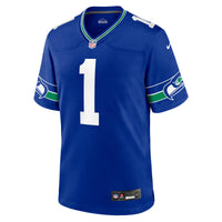 Seattle Seahawks Warren Moon Royal jersey – view 3