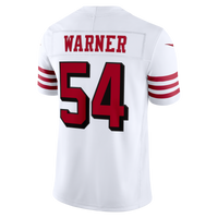 San Francisco 49ers Fred Warner White jersey – view 4