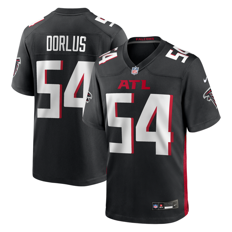 Atlanta Falcons Brandon Dorlus Black jersey – view 1