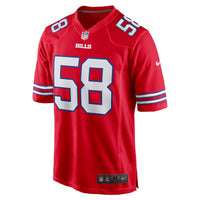 Buffalo Bills Matt Milano Red jersey – view 3