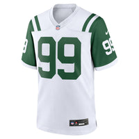 New York Jets Mark Gastineau White jersey – view 3