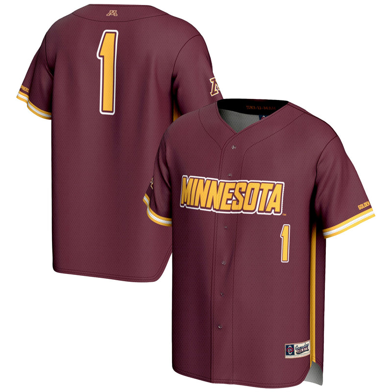 Minnesota Golden Gophers Maroon jersey – view 1