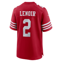 San Francisco 49ers Deommodore Lenoir Scarlet jersey – view 3