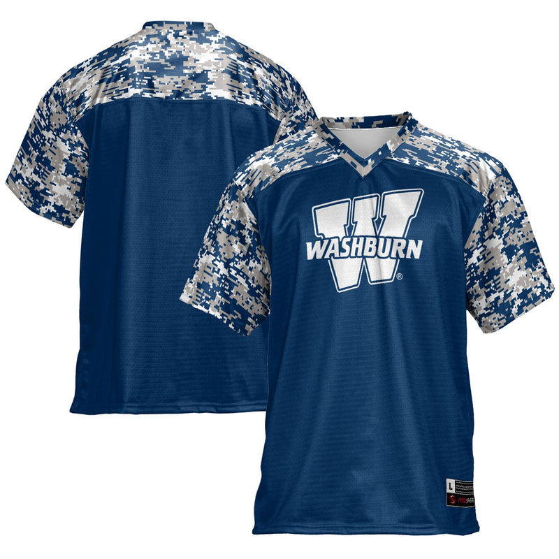 Washburn Ichabods GameDay Greats Blue jersey – view 1