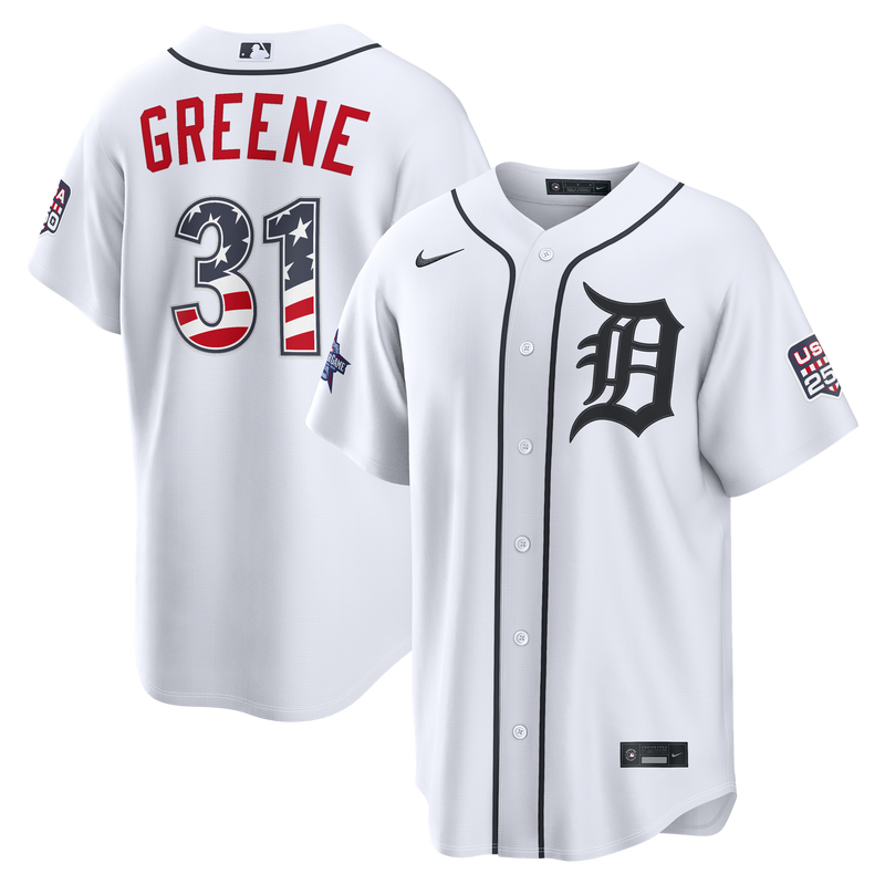 Detroit Tigers White jersey – view 1