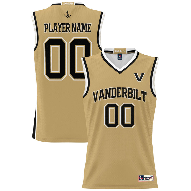 Vanderbilt Commodores GameDay Greats Gold jersey – view 1