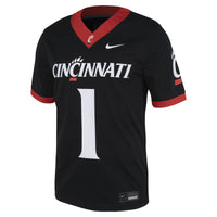 Cincinnati Bearcats Black jersey – view 3