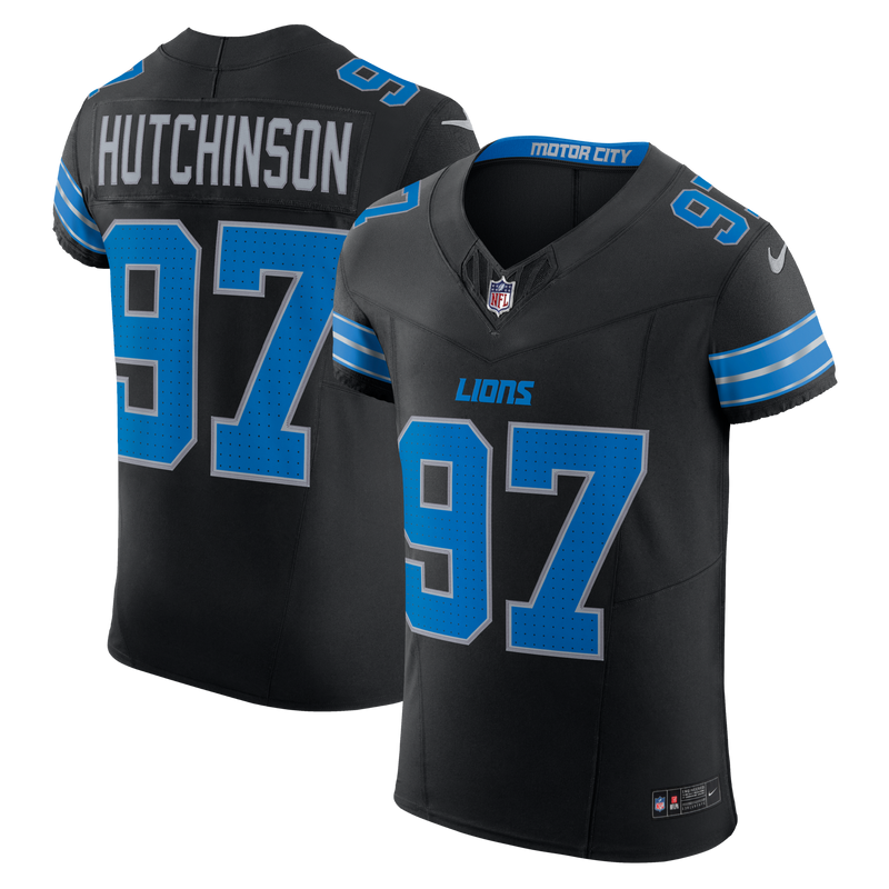 Detroit Lions Aidan Hutchinson Black jersey – view 1