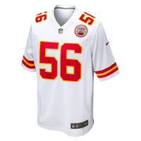 Kansas City Chiefs George Karlaftis White jersey – view 3