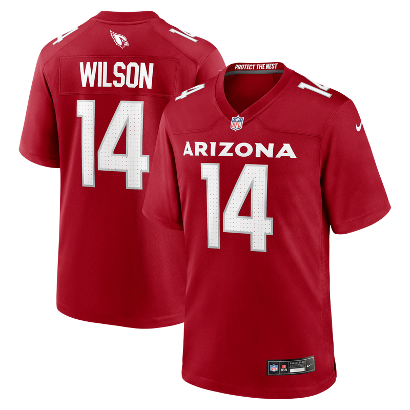 Arizona Cardinals Michael Wilson Cardinal jersey – view 1