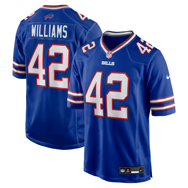 Buffalo Bills Dorian Williams Royal jersey – view 1
