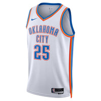 Oklahoma City Thunder Ajay Mitchell - White jersey – view 3