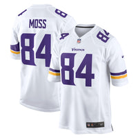 Minnesota Vikings Randy Moss White jersey – view 1
