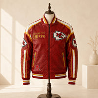 KC Arrowhead Attitude - Red and Gold Panel Jacket - main