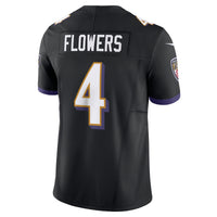 Baltimore Ravens Zay Flowers Black jersey – view 4