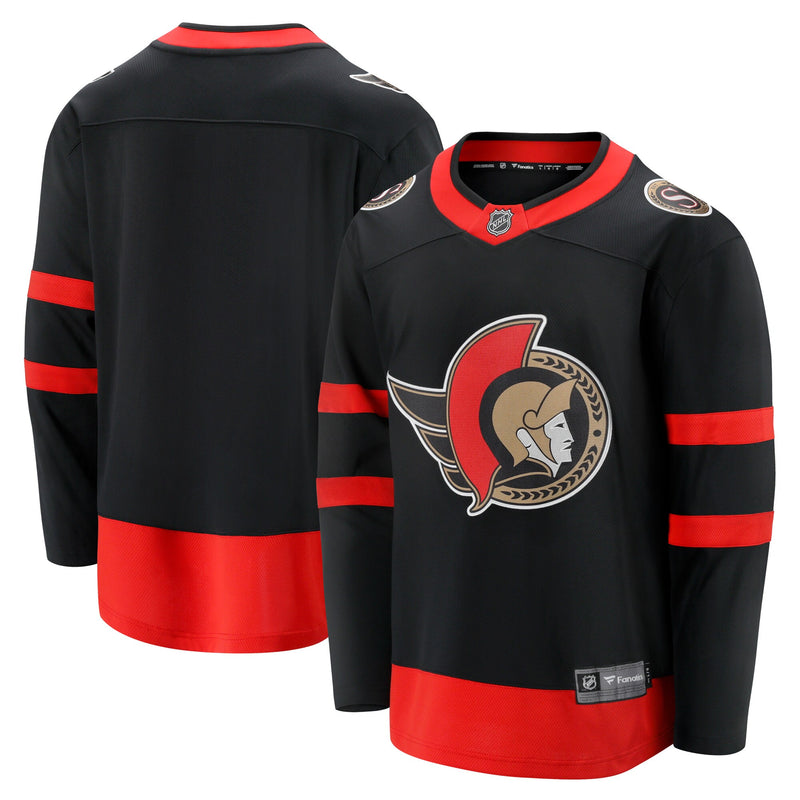 Ottawa Senators Black jersey – view 1