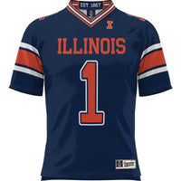Illinois Fighting Illini Navy jersey – view 3