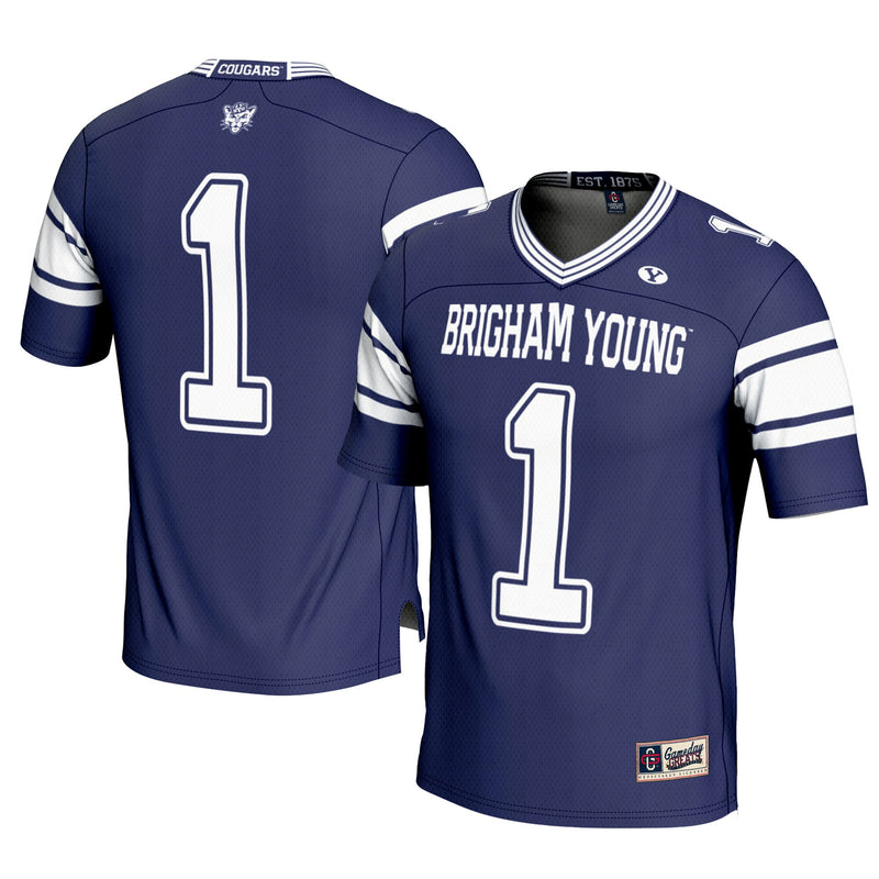 BYU Cougars Cardinal jersey – view 1