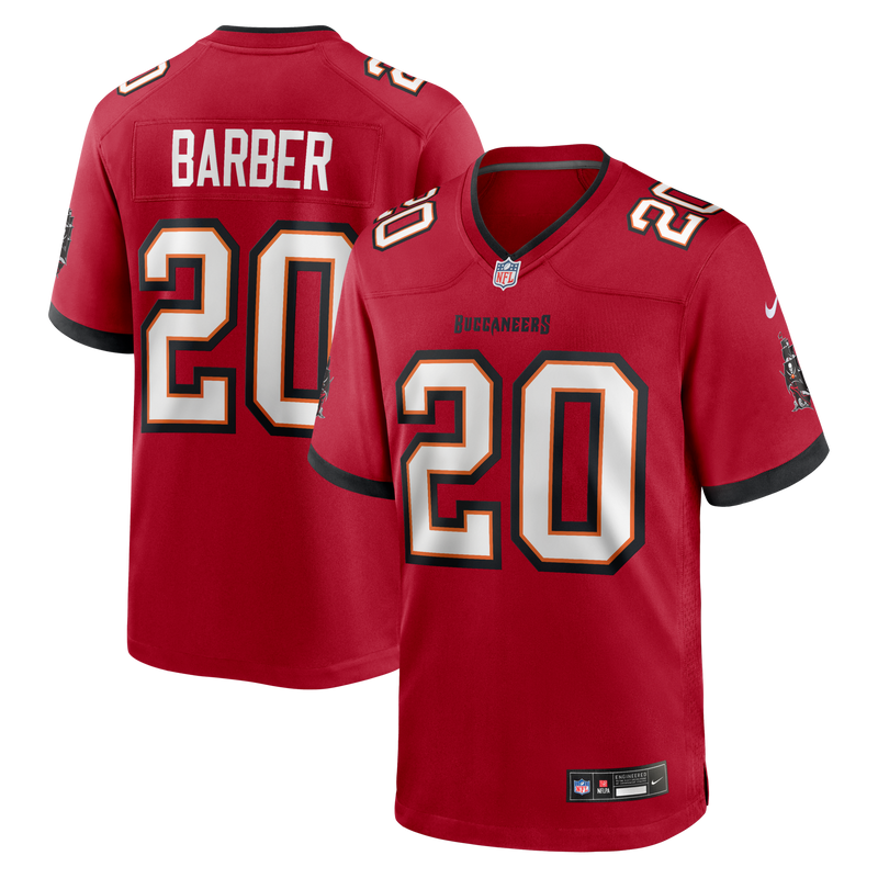 Tampa Bay Buccaneers Ronde Barber Red jersey – view 1