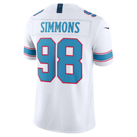 Tennessee Titans Jeffery Simmons White jersey – view 4