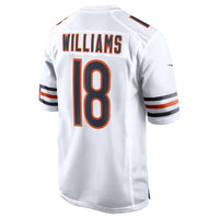Chicago Bears Caleb Williams White jersey – view 4