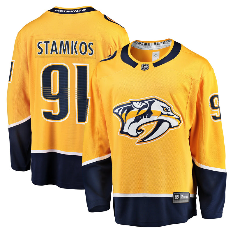 Nashville Predators Steven Stamkos Gold jersey – view 1