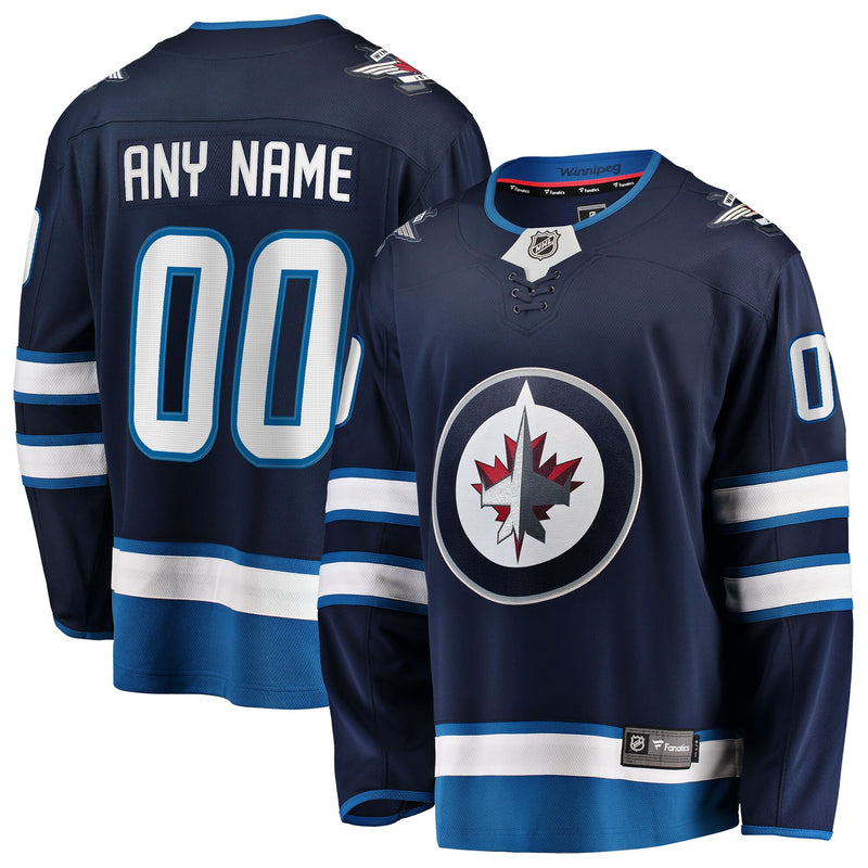 Winnipeg Jets Blue jersey – view 1
