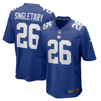 New York Giants Devin Singletary Royal jersey – view 2