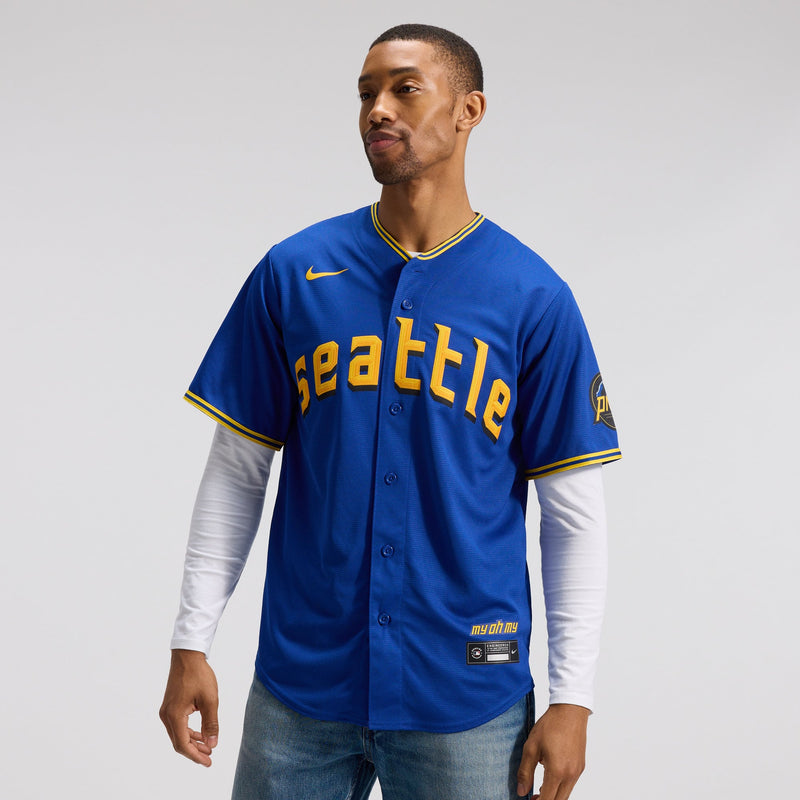 Seattle Mariners Royal jersey – view 1