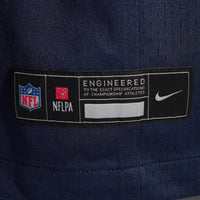 Chicago Bears Gervon Dexter Sr Navy jersey – view 6