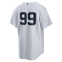 New York Yankees Aaron Judge White jersey – view 4