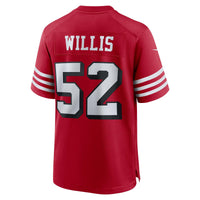 San Francisco 49ers Patrick Willis Scarlet jersey – view 4