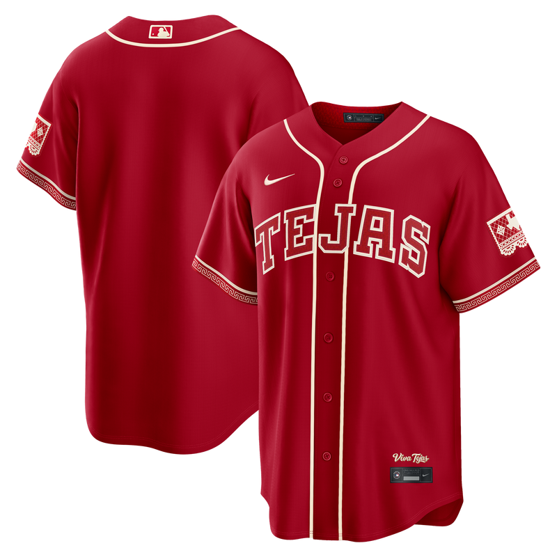 Texas Rangers Red jersey – view 1